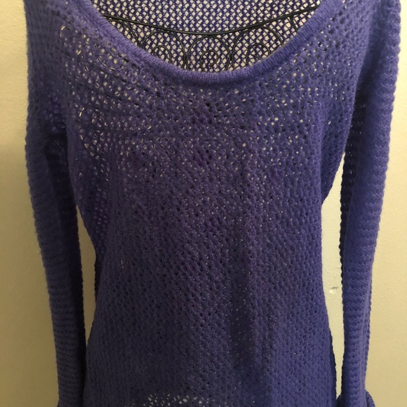 🎁BAR III BLUE KNIT SWEATER SIZE M🎁 - Picture 6 of 6